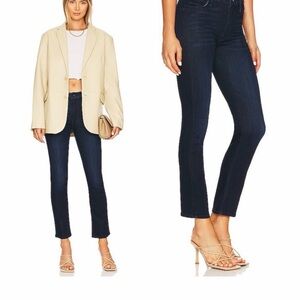 MOTHER Dazzler Now or Never Mid-rise Straight Jeans 28